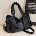Large capacity slouchy hobo bag with adjustable strap