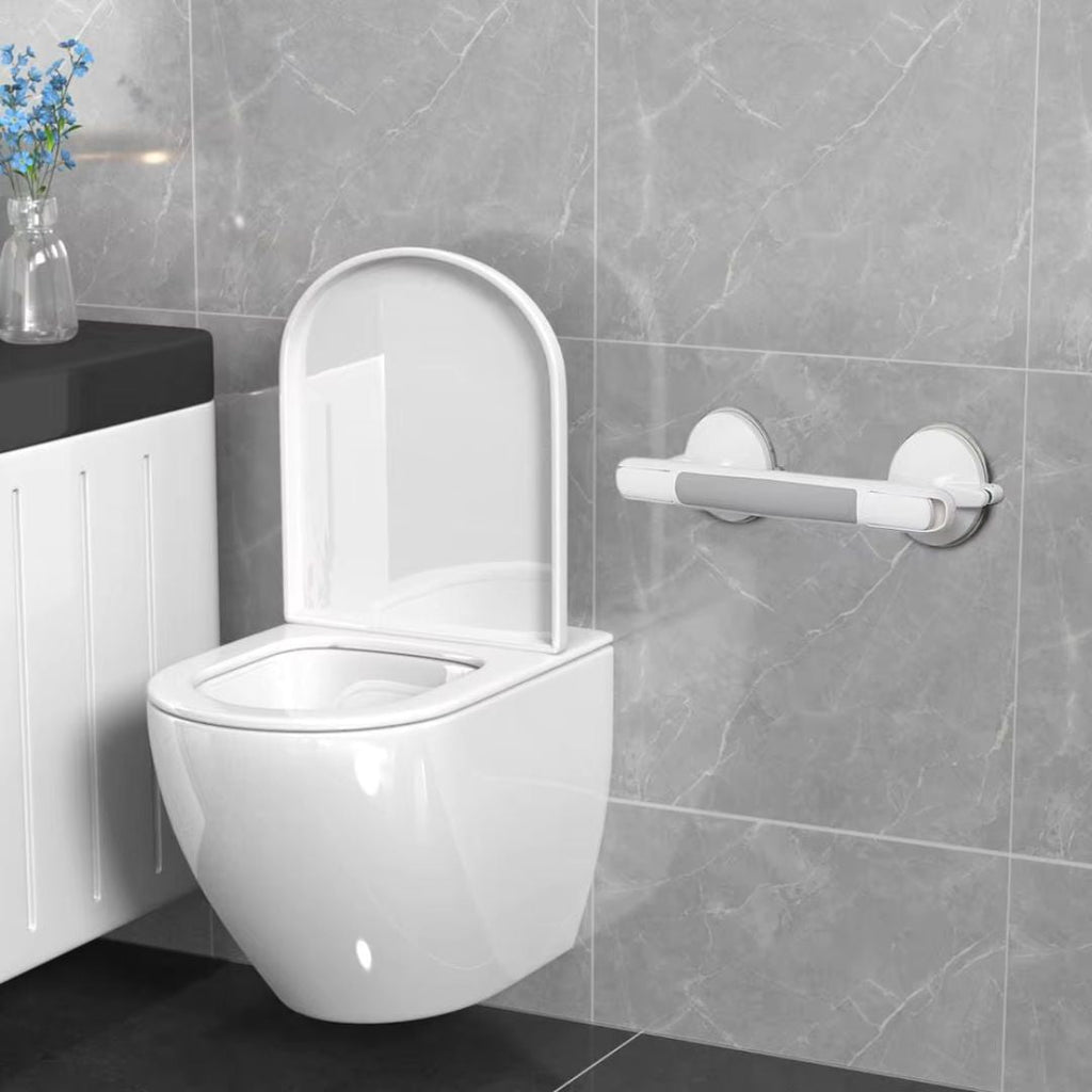 Suction Shower Grab Bar - Anti-Slip Bathroom Balance Bar for Seniors & Handicap Support